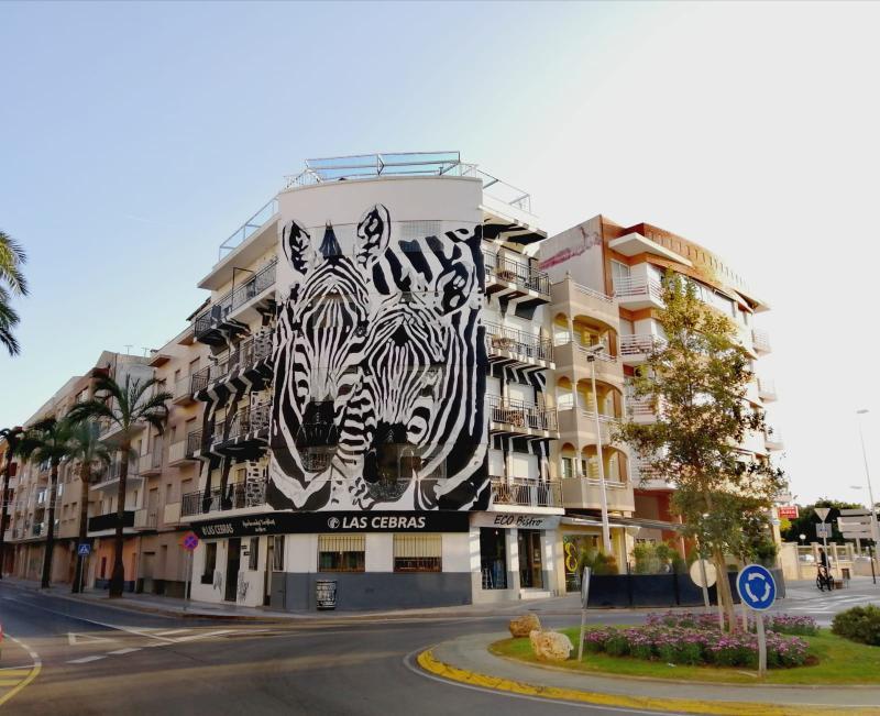 Las Cebras Apartamentos Turisticos ベニカルロ エクステリア 写真